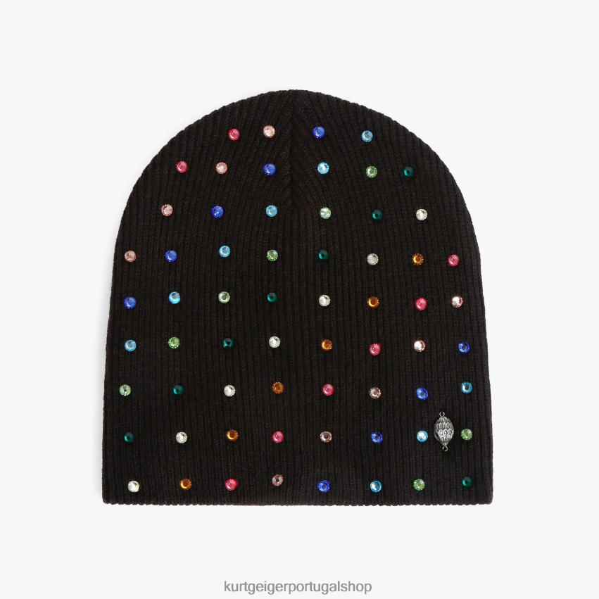 Kurt Geiger mulheres chapéu de cristal de Londres 8J6X00522 preto outro | acessórios Kurt Geiger mulheres chapéu de cristal de Londres 8J6X00522 preto outro | acessórios